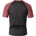 thumbnail image 4 of Playera Henley Casual Para Hombre Manga Corta Con Botones, 4 of 6