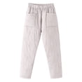 thumbnail image 5 of Women's Plus Size Straight Leg Thermal Pants for Winter Warm Lightweight Loose Fit Trousers for Cold Weather, 5 of 5