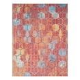 thumbnail image 3 of Unique Loom Rainbow Collection Area Rug - Honeycomb (10' x 13' 1" Rectangle Red/Blue), 3 of 7
