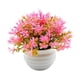 thumbnail image 5 of Flores falsas en maceta,Adorno de maceta con flores falsas para el interior del hogar,Dormitorio con planta falsa en maceta,estilo granja,Decoración de bonsái con plantas, 5 of 8