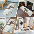 thumbnail image 5 of 2'x6' Rug Runners for Hallways Kitchen, Sea Turtle Coastal Non Slip Entryway Beside Floor Carpet Runner, Nautical Summer Beach Starfish Washable Laundry Room Bedroom Throw Rugs Mat for Family Pet, 5 of 8