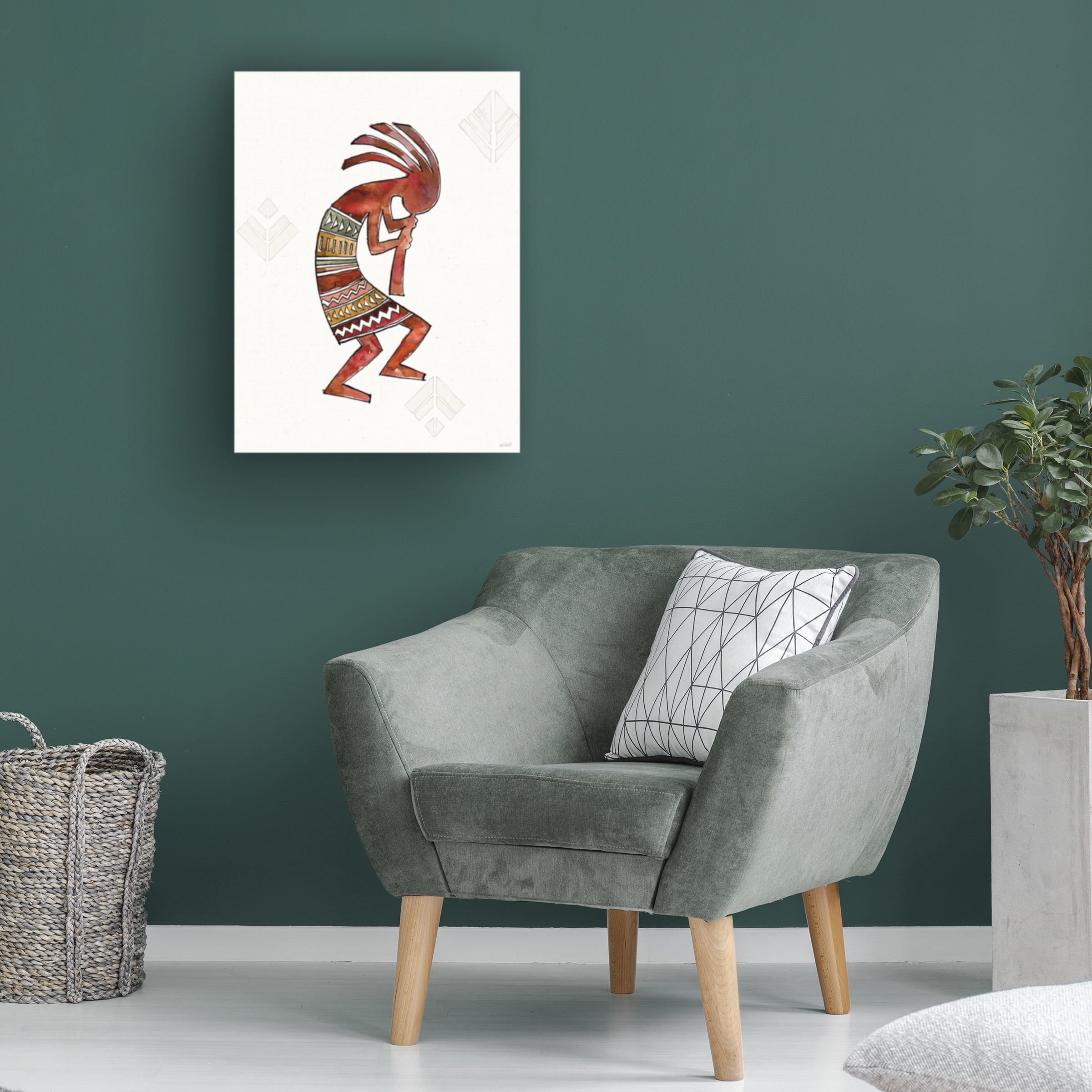 Anne Tavoletti 'Southwest Flair II' Canvas Art