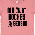 thumbnail image 4 of Inktastic My 1st Hockey Season Boys Baby T-Shirt, 4 of 5