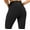 Black, variant on GymCope Womens Yoga Shorts, Athletic Biker Shorts Workout Shorts Tummy Control Deep Pockets, 8" Black
