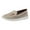 Beige, variant on Jsaierl Women's Woven Orthopedic Breathable Soft Shoes Go Walking Slip on Diabetic Foam Shoes Hands Free Slip in Sneakers Arch Support