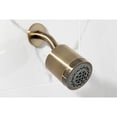 thumbnail image 4 of Kingston Brass KBX8143KNL Convergent Double-Handle Tub and Shower Faucet with Knurled Handle, Antique Brass, 4 of 7
