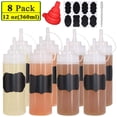 thumbnail image 4 of Botellas de condimento Squeeze Squirt Belinlen 360 ml (paquete de 8), 4 of 8