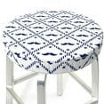 thumbnail image 3 of Haiem Hipster Mustache Cushion Round Bar Chair Seat Cover Bar Chair Cushion Covers Elastic Washable Bar Chair Cover,Protects from Scratches and Stains-13 inch, 3 of 7