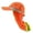 Neon Orange, variant on 2-Pack Hi-Vis Reflective Work Safety Baseball Cap High Visibility Hat With Mesh Neck Flap
