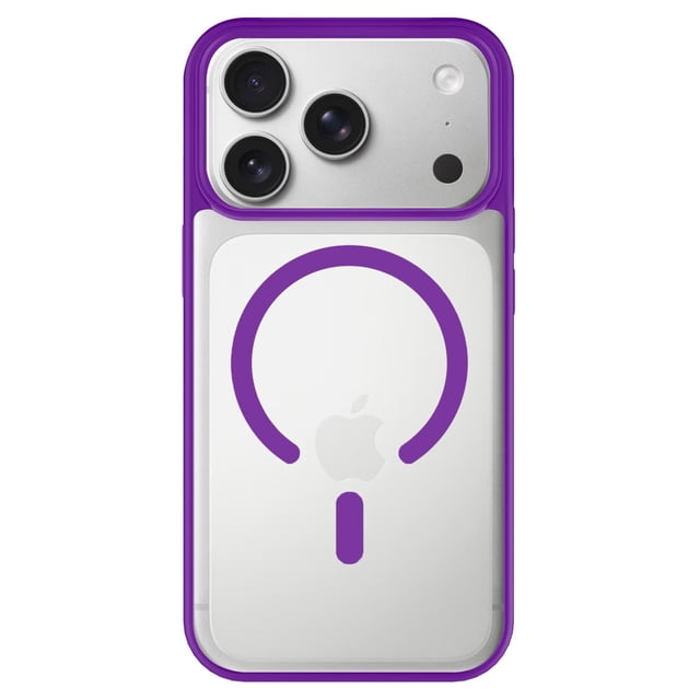 Funda Para iPhone 17 Pro Max MagBump Morada AMPD
