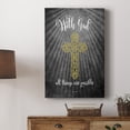 thumbnail image 5 of With God Gold Premium Gallery Wrapped Canvas - Ready to Hang, 5 of 9