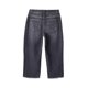 thumbnail image 5 of Pantalones de Mezclilla Cortos Mujer Casual Capris de Mezclilla para Oficina Trabajo Verano Casual Viaje Vacaciones Desgastados Rasgados Pantalones Capri de Mezclilla con Bolsillo Gris XL, 5 of 7
