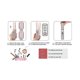 thumbnail image 4 of 2-In-1 Electric USB Hair Straightening Brush Straightener Flat Iron Multifunctional Comb Straighten, 4 of 5