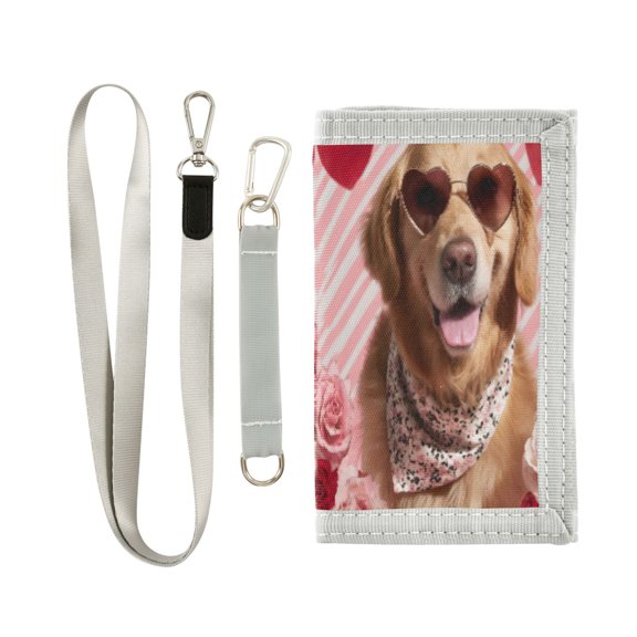 Cloth Purse Boys' Novelty Wallets Girls' Novelty Wallets Men's Wallets Women's Wallets Card Wallet Cash Wallet Student ID Bag Coin Wallet Valentine's Day Dog
