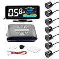 thumbnail image 1 of Car Parking Sensor Rear Reversing Radars System with 8 Parking Sensors Distance Detection LCD Distance Display Sound Warning Buzzer, 1 of 7