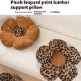 thumbnail image 2 of serony Pillow Leopard Butterfly Pillow Bed features classic textures, Plush Flower Sofa Backrest Imitation Rabbits Fur And Home And Car, 2 of 6