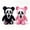 2PC, variant on Halloween Ghost Face Plush Toy, 10.63" Horror Reaper Stuffed Doll for Gothic Halloween Party Decor and Gifts 2PC