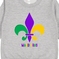 thumbnail image 3 of Inktastic Mardi Gras Fleur De Lis Toddler Sweatshirt, 3 of 4