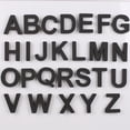 thumbnail image 4 of Negro / Letras Imán de de Coche para Juguetes Educativos Accesorios para - de 26 Piez Baoblaze Alfabeto de juguete para nevera, 4 of 8