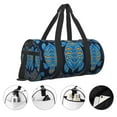 thumbnail image 5 of KLL Turtle Duffle Bag For Men Women Sport Gym Fitness Tote Travel Training Workout Basketball Football Weekender, 5 of 8