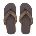 thumbnail image 4 of Flip-Flop for Men Sandals Casual Comfort Thong Sandals Canvas Strap Summer Outdoor Beach Slippers 8.5-12, 4 of 6