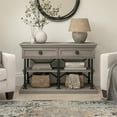 thumbnail image 4 of Table Console Designer Coliseum en Gris Bois Flotté - Bois Manufacturé, 4 of 6