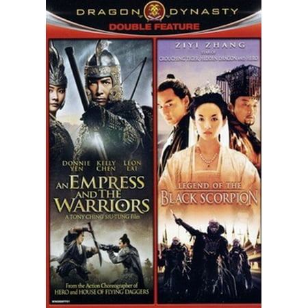 DRAGON DYNASTY DOUBLE FEATURE (DVD) (EMPRESS & WARRIOR/LEGEND OF BLACK SCO) (Dynasty Warriors Unleashed Best Officer)