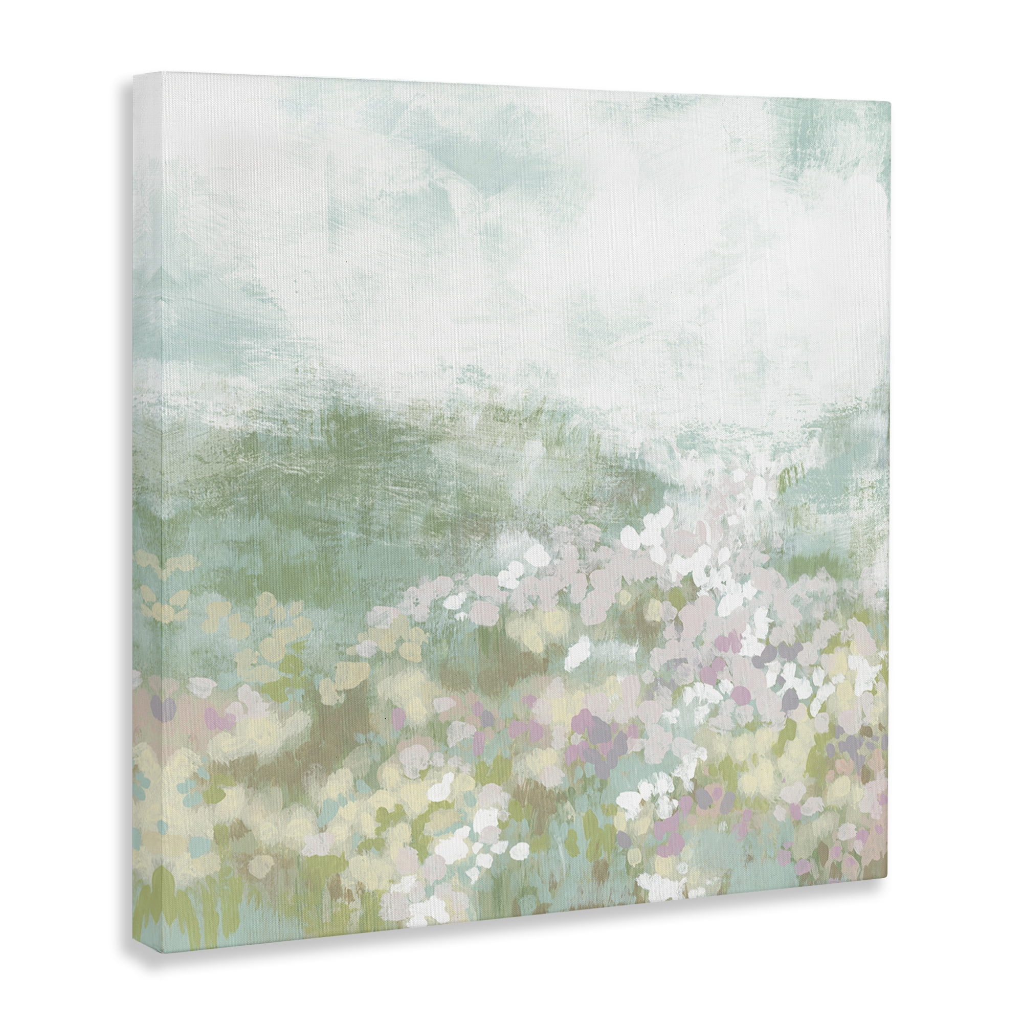 Stupell Industries Rural Countryside Impression Landscape Painting Gallery Wrapped Canvas Art Print Wall Art, 30 x 30