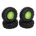 thumbnail image 3 of RC Off Road Vehicle Tires, Uneven  Texture 1.9 Inch RC Tyre Rubber  For RC Off Road Vehicle Black,White,Green,Red, 3 of 8