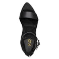 thumbnail image 4 of YDN Women Open Toe Stiletto High Heel Mesh Boots Ankle Strap Booties Pump with Back Zipper Size 7 Black, 4 of 4