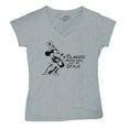 thumbnail image 5 of A Classic Never Goes Out of Style Women's V-Neck T-shirt Vintage Steamboat Willie Retro Timeless Cartoon Riverboat 1928 Tee, 5 of 7