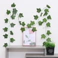 thumbnail image 4 of 15 Pack 94.4'' Fake Ivy Leaves Artificial Ivy Garland Greenery Garlands Hanging Plant Vine for Wedding Wall Party Room Astethic Stuff Decor, 4 of 11