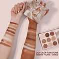 thumbnail image 4 of docolor 9-Color Eyeshadow Palette - Warm Brown & Copper Tones with Matte & Shimmer Finishes, Highly Pigmented Eye Makeup for Everyday Glam, 4 of 9