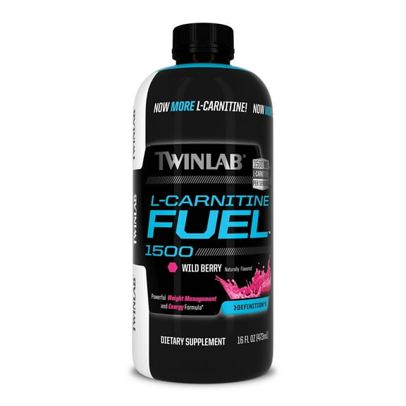 Twinlab L-Carnitine Fuel 1500, Wild Berry, 31 Servings