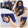 thumbnail image 5 of FJLBDE Case for Lenovo Tab One / K9 8.7 Inch 2025 with 360 Kickstand, Shoulder Strap Carrying Protective Cover, Navy Blue, 5 of 6