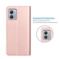 thumbnail image 6 of Njjex For Motorola Moto G 5G 2023 Case, Moto G 2023 Wallet Case, Moto G 5G Leather Case,PU Leather Folio Flip Cover Magnetic Closure TPU Shockproof Protective Case Kickstand Strap - Rose Gold, 6 of 6