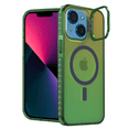 thumbnail image 4 of Funda Case Carcasa Tornasol Color Verde Con Soporte Premium Para iPhone 14 Plus / 15 Plus Compatible Con Magsafe., 4 of 7
