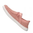 thumbnail image 2 of LUCKY STEP Rhinestone Loafers Shoes Comfort Slip On Mesh Knit Walking Shoes,Pink,Womens, 2 of 6