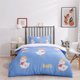 thumbnail image 1 of 3D Cartoon Animal Azul Pato Funda de edredón Juego de ropa de cama Funda nórdica Fundas de almohada, 1 of 10