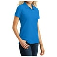 thumbnail image 4 of Yellow Rooster Female Core Classic Women Pique Polo Coastal Blue 4XL, 4 of 6