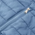 thumbnail image 5 of Men's Lightweight Puffer Winter Jacket Packable Puffy Zip Up Stand Collar Bubble Insulated Coat for Travel Ski Hiking, 5 of 5