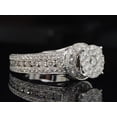 thumbnail image 4 of Ladies 14K White Gold Round Diamond Engagement Bridal Ring Wedding Band 4.50 Ct., 4 of 8