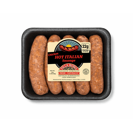 Villa Roma Chicken Hot Italian Sausage Fresh