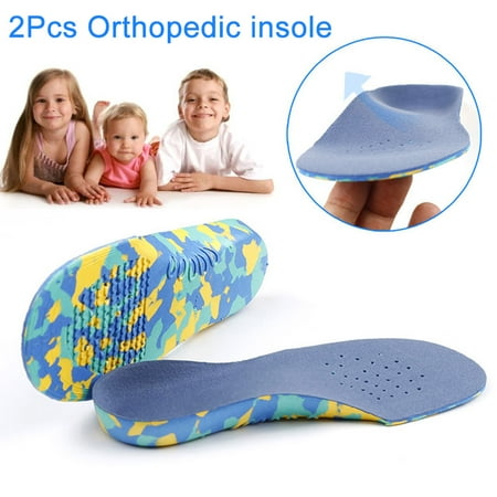 

1 Pair Children Orthopedic EVA Insoles Flat Foot Arch Support Insole Pain Relief Sport Shoes Pad New