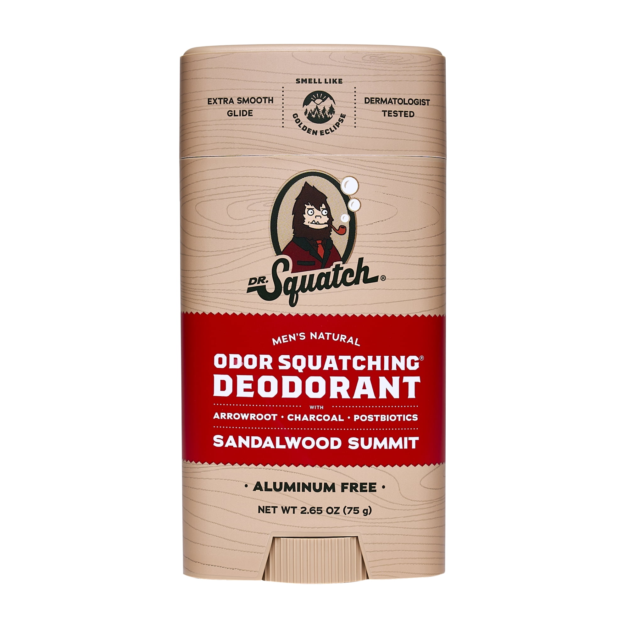 Dr. Squatch Natural Deodorant – Alpine Sage, Wood Barrel