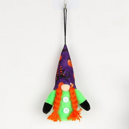 

Halloween Gnome Luminous Faceless Doll Halloween Party Gnomes Pendant Halloween Glowing Gnome Plush Dwarf Dolls Ornament