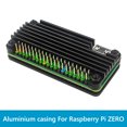 thumbnail image 4 of Peggybuy Kit de Coque en Alliage d'Aluminium pour Raspberry Pi Zero/Pi Zero 2W Boîtier de Refroidissement, 4 of 9