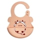 thumbnail image 1 of Silicone Baby Bibs Waterproof Lightweight Comfortable Scratch Resistant Soft Baby Bibs for Household Kindergarten Cows, 1 of 1