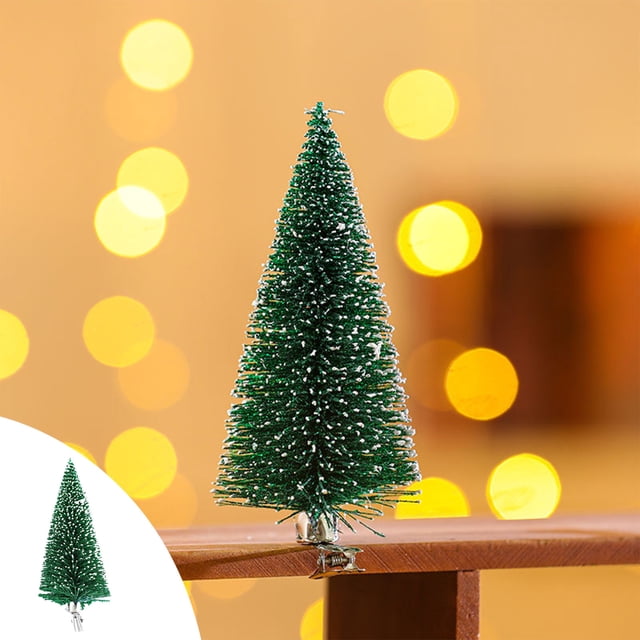Christmas Portable Mini Tree Decorating, Mini Cedar Trees With Clip, Christmas Trees Christmas Decor Artificial Christmas Decorations Party Home Table Decoration Christmas Gifts on Clearance