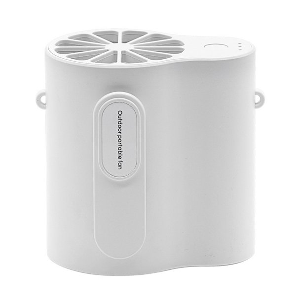 Ventilador de cuello colgante ventilador de cintura colgante portátil con carga USB de 3 velocidades para acampar